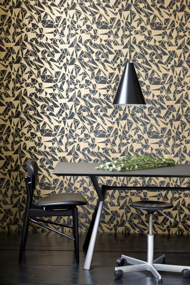 Ferm Living Geometric Wallpaper - Monroe