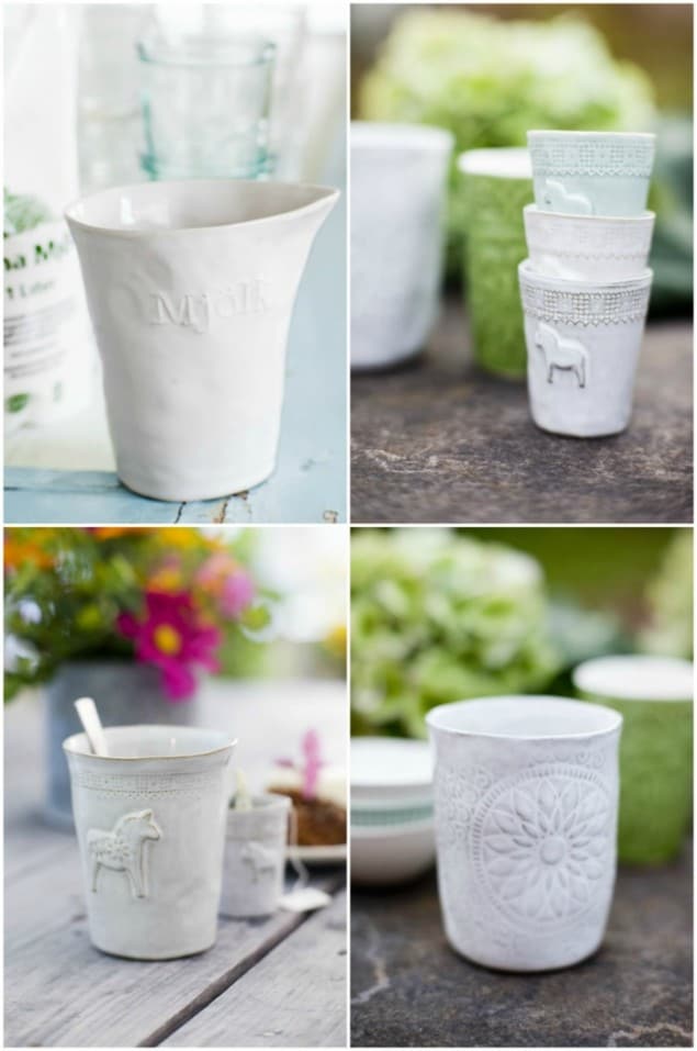 Mia Blanche Ceramics in White
