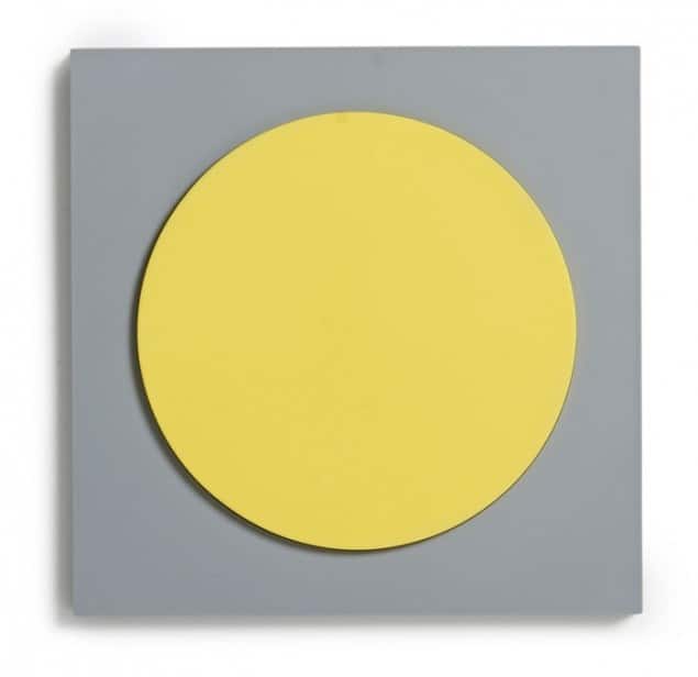 Design Letters & Friends The Hob trivet in grey-yellow