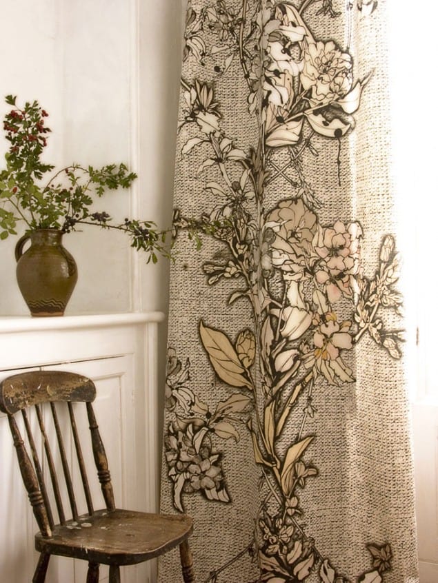 Fabric Rosemary Russet by Sam Pickard